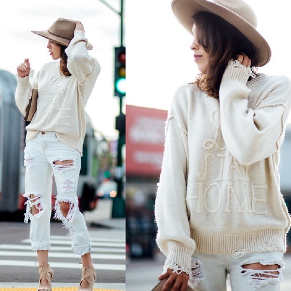 Wildfox Sweaters - WILDFOX Let’s Stay Home Sweater